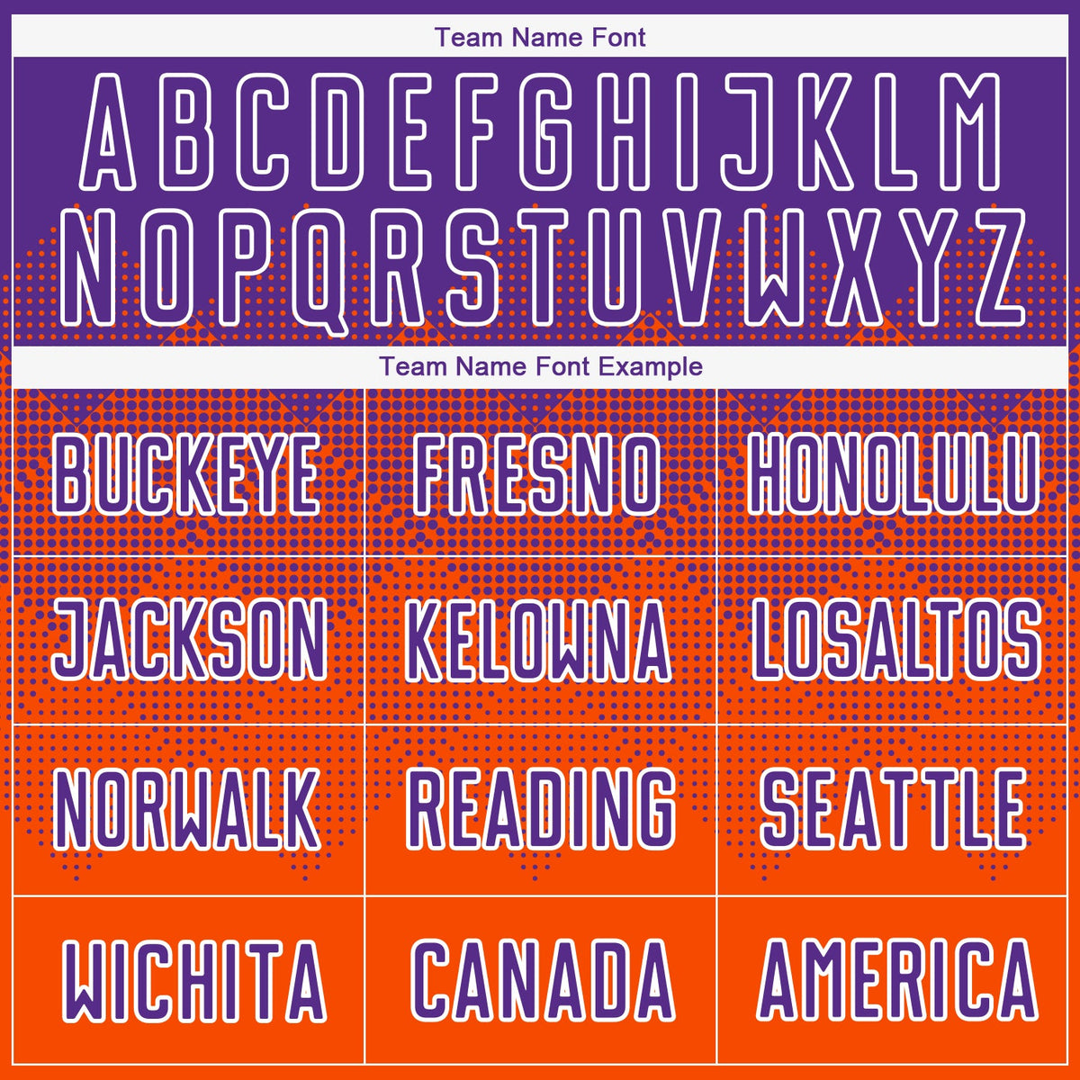 Custom Orange Purple-White Sublimation Soccer Uniform Jersey