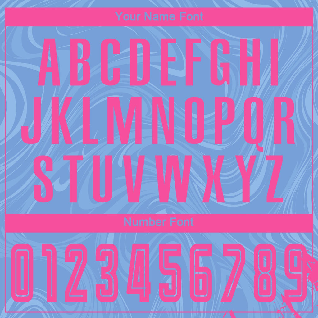 Custom Light Blue Pink Sublimation Soccer Uniform Jersey