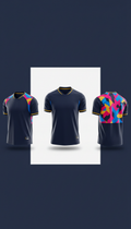 Midnight Navy Classic Athletic Jersey